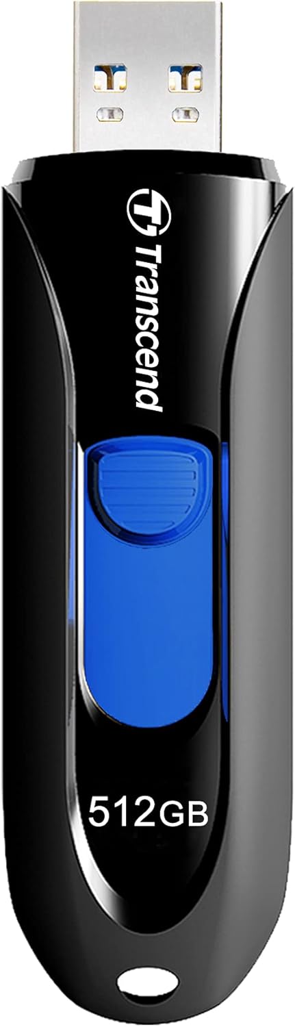 Transcend 512GB USB Flash Drive for PC and Mac Data Storage