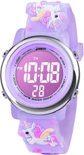 Vicloon Kids Watch Toddler Digital Watch with 7 Color Lights - Fun