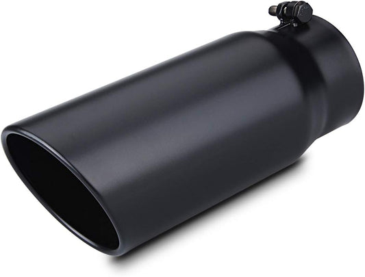 LCGP 4 to 5 Inch Diesel Exhaust Tip with Rolled Angle Cut Design