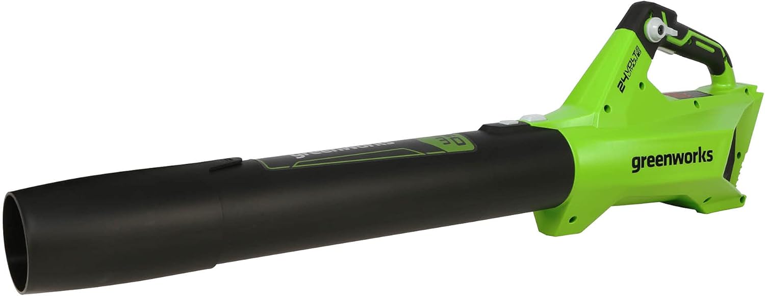 Greenworks 24V Cordless Brushless Axial Leaf Blower for Efficiency