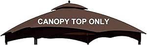 CoastShade 10X12 Replacement Canopy Roof for Allen Roth Gazebo