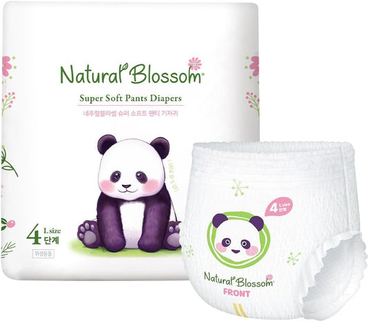 Natural Blossom Pull-On Baby Diapers for Comfort and Care