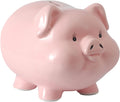 Ceramics Piggy Bank for Adults and Kids - Large Saving Jar