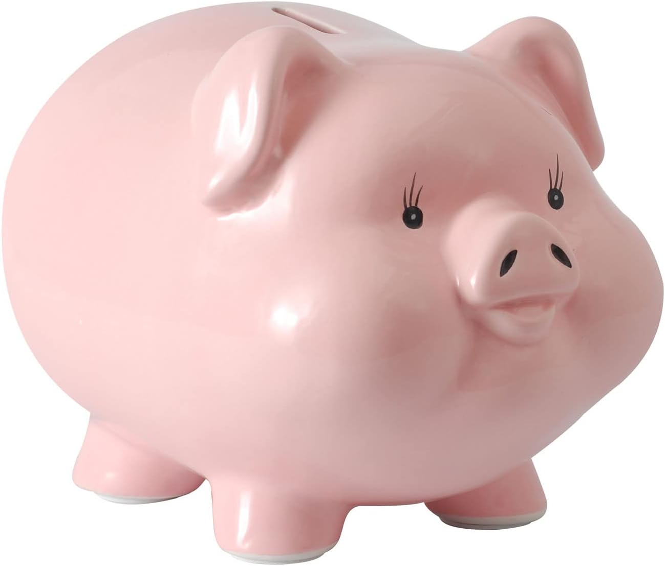 Ceramics Piggy Bank for Adults and Kids - Modern Money Safe