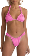 Sexy Brazilian Bikini Sets for Women High Cut 2PCS Thong Swimsuit