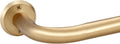 Room Darkening Curtain Rods 28 to 116 in Splicing Curved - Brushed