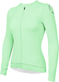 Women's Long Sleeve Cycling Jersey - Breathable 4-Pocket Fit