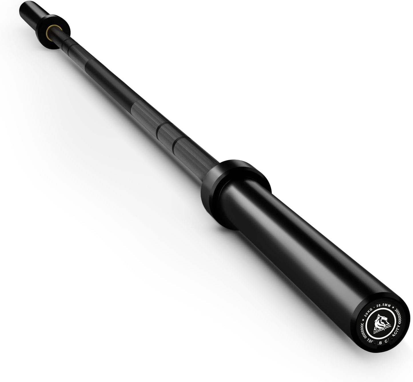LIONSCOOL 7FT Olympic Barbell for Weightlifting and Powerlifting