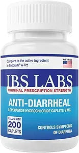 Loperamide Hydrochloride and Simethicone Caplets for Relief