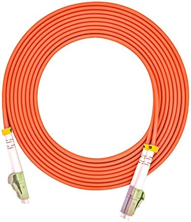 50M LC to LC Duplex Multimode Fiber Optic Cable Jumper