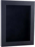 16x20 Shadow Box Frame Black Wood - Deep Display for Keepsakes