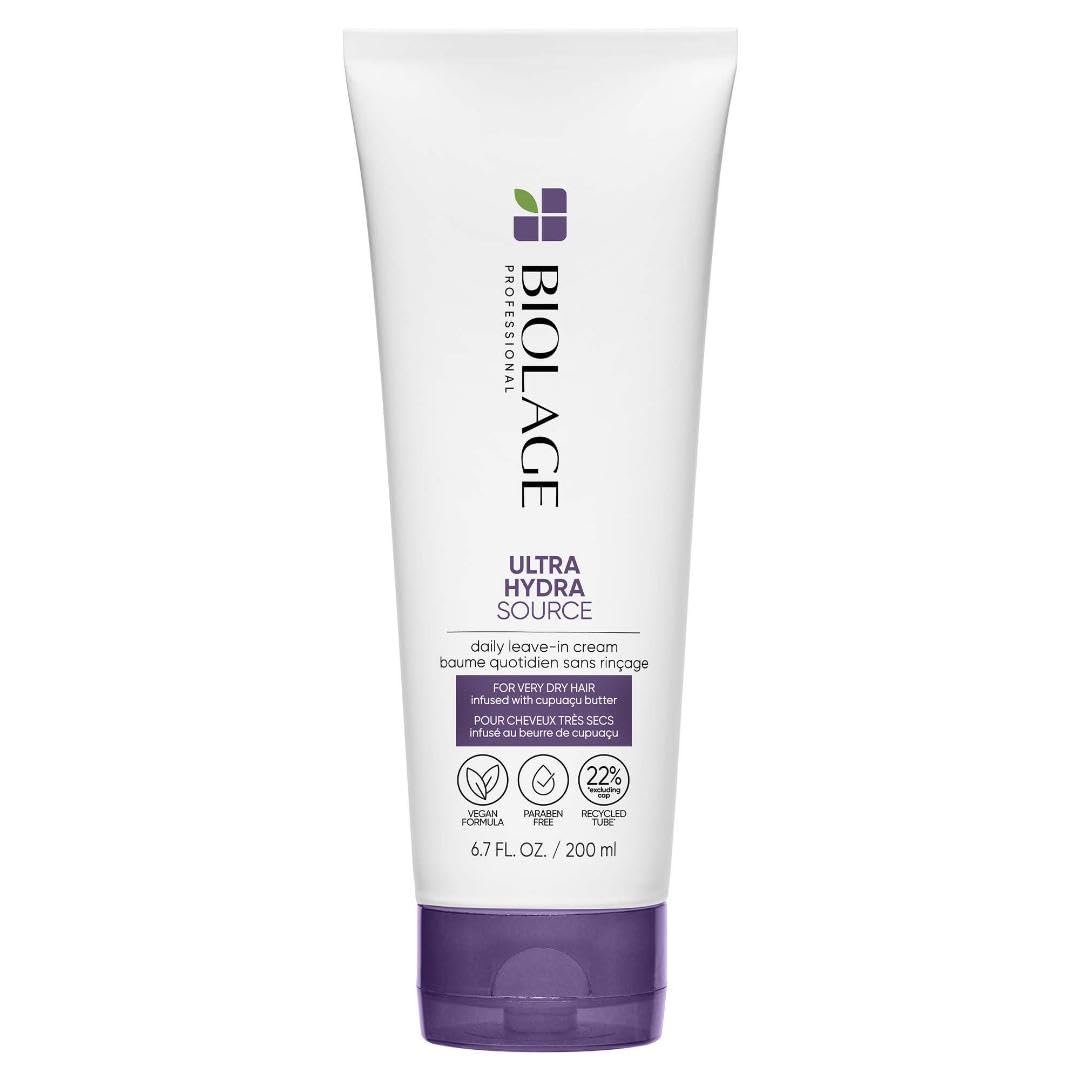 BIOLAGE Ultra Hydra Source Leave-in Cream - Moisturizes & Softens Dry Hair