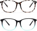 Blue Light Blocking Glasses for Computer - 2 Pack Comfort