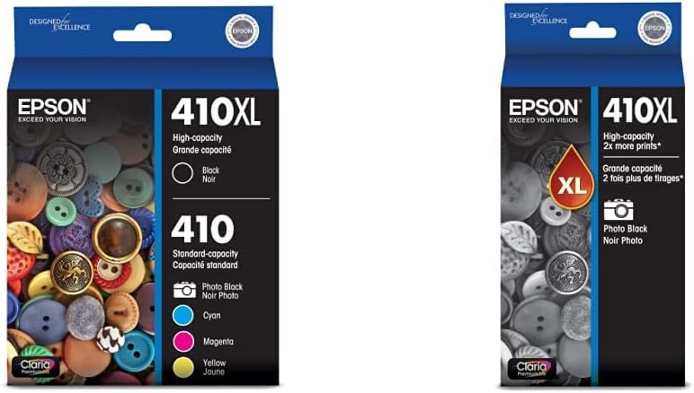 Epson 410XL Black and Color Ink Cartridges Combo Pack Review