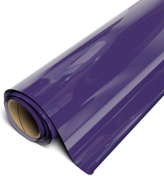 Siser EasyWeed Heat Transfer Vinyl - Wicked Purple 11.8x3ft Roll - Compatible with Siser, Cricut, Silhouette