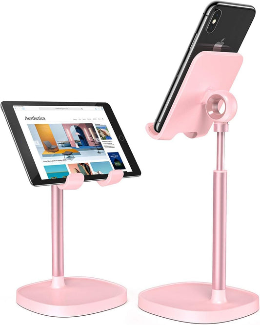 Pink Kawaii Desk Stand - Free Neck Strain!