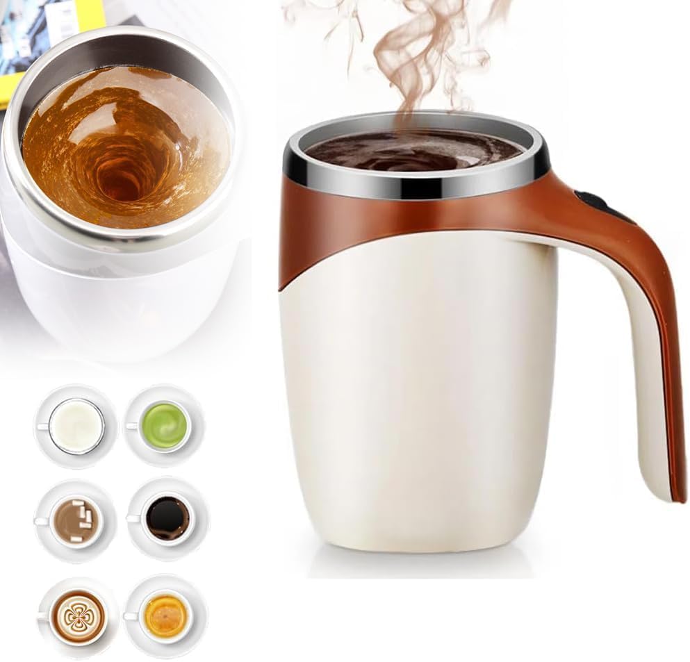 Electric Self-Stirring Coffee Mug