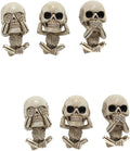 Skull Car Vent Clips - 6 Pcs Resin Skull Air Freshener Clips