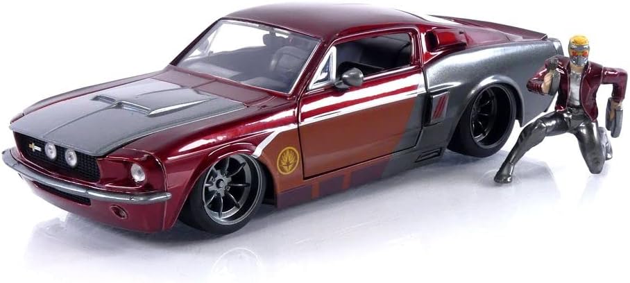 Marvel Guardians of the Galaxy Die-cast Car with Star-Lord Figure