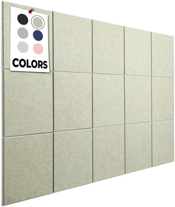Corkboards for Wall, 59x36, 15 Pack of Eco-Friendly Tiles