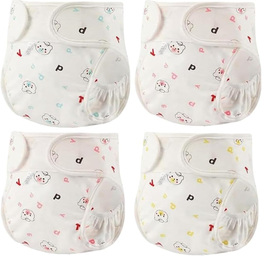 Reusable Adjustable Diapers for 17-24 Inch Baby Dolls