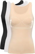 Tank Top with Built in Bra Cup for Women - Comfortable Everyday design