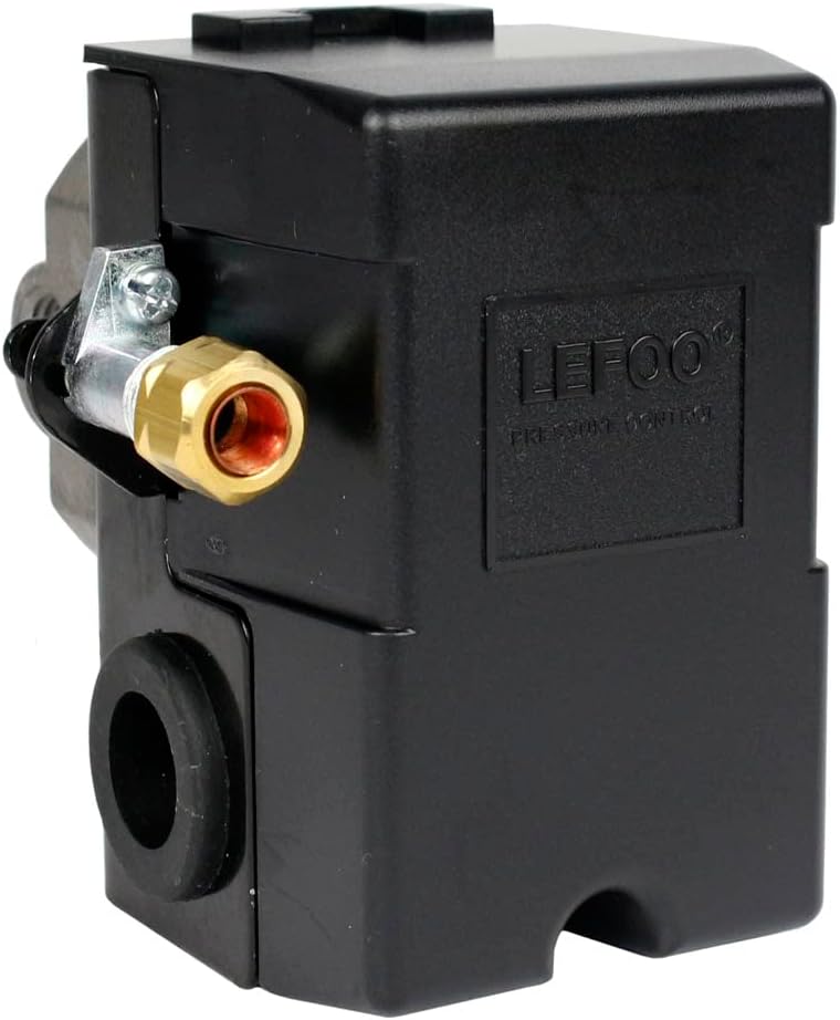Lefoo Air Compressor Pressure Control Valve - Replace Furnas Square D with LEFOO