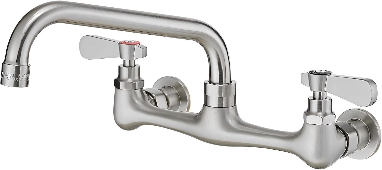 BWE Commercial Kitchen Faucets with 8 Inch Swivel Spout Design
