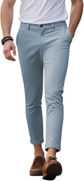 GINGTTO Mens Dress Pants Slim Fit Chino Pants - Modern Stretch Fit