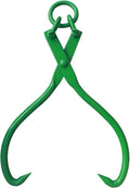 Timber Claw Hook 32 in Log Lifting Tongs - Heavy Duty Grapple