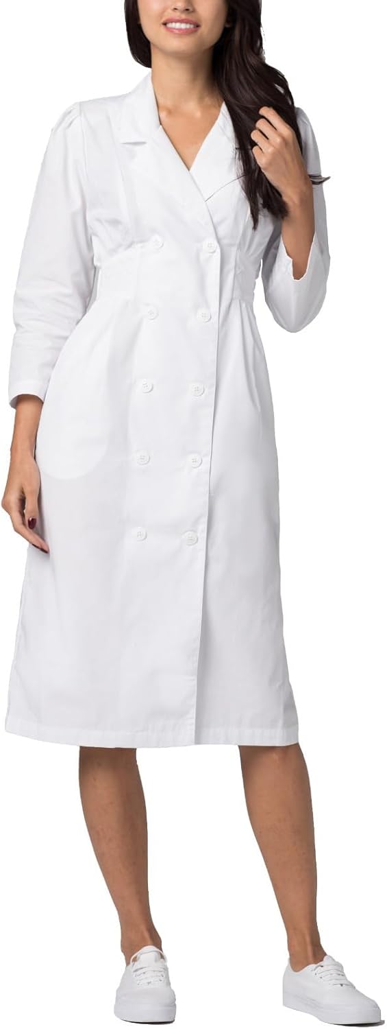 Adar Universal Scrub Dress for Women - Fitted Midriff Style