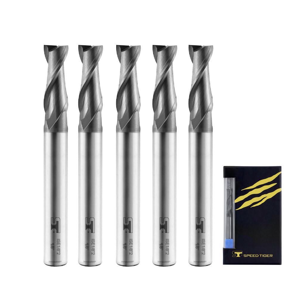 SPEED TIGER Micrograin Carbide Square End Mill for Professionals