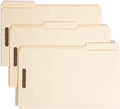 Smead Fastener File Folders Legal Size 50 Pack - Organized, Expandable