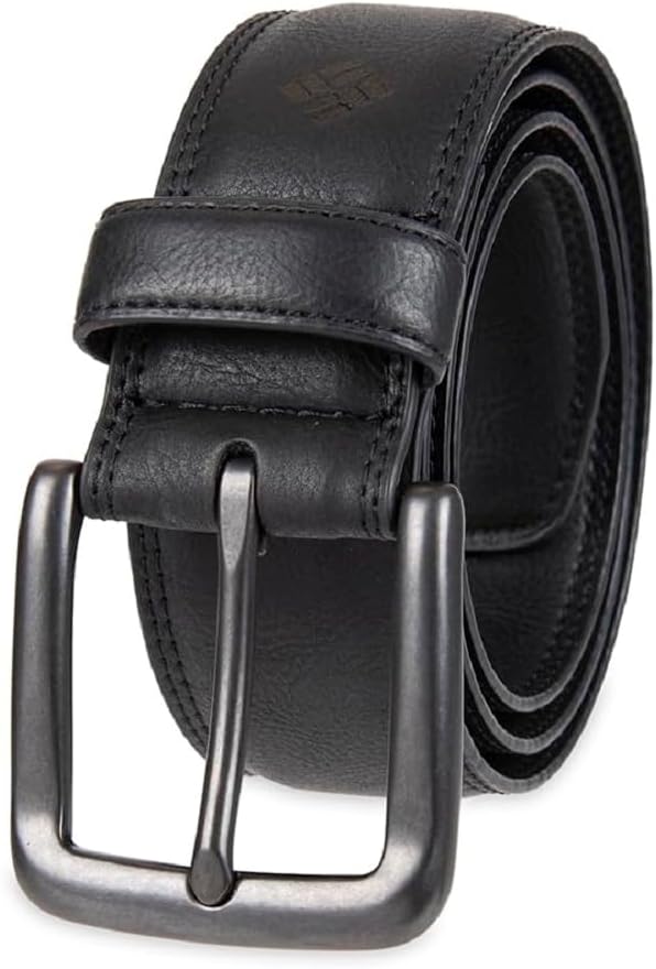 Columbia Men's Casual Everyday Leather Belt for Daily Wear
