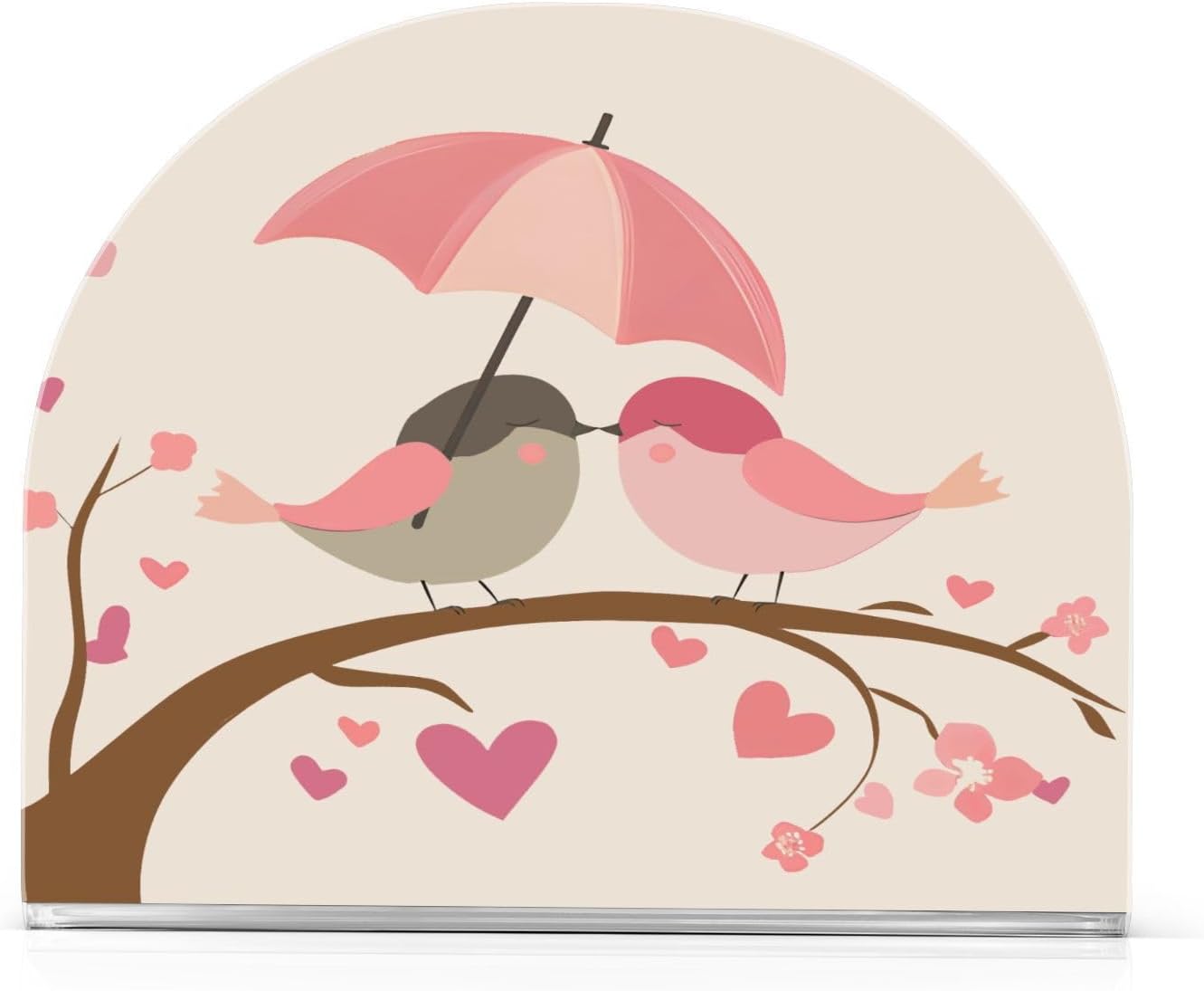 Valentine's Acrylic Napkin Holder: Elegant Table Organizer