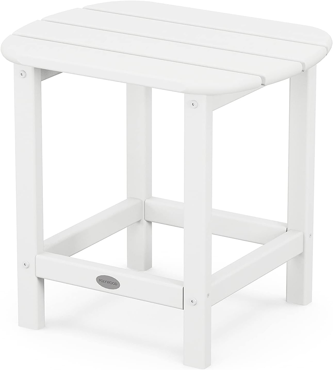 POLYWOOD South Beach 18in Outdoor Side Table for Relaxation