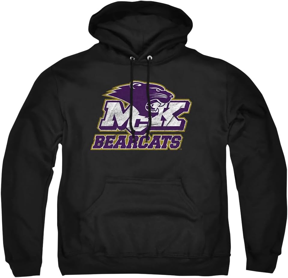 MCKENDREE UNIVERSITY Distressed Primary Logo Adult Hoodie