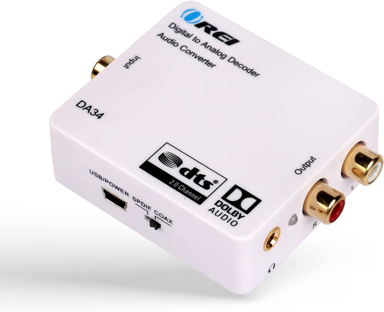 OREI Digital to Analog Audio Decoder for Dolby Digital Sound