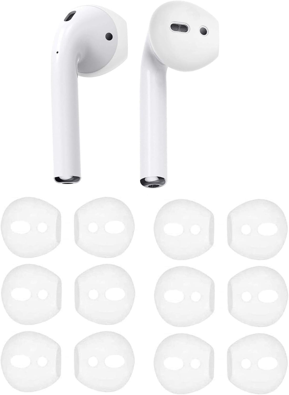 Ultra-Thin Anti-Slip AirPods Silicone Covers - 6 Pairs