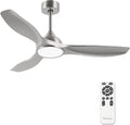 52 in Quiet DC Motor 6-Speed Ceiling Fan with Lights Remote Control