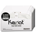 Karat Disposable Toilet Seat Covers for Hygiene and Cleanliness