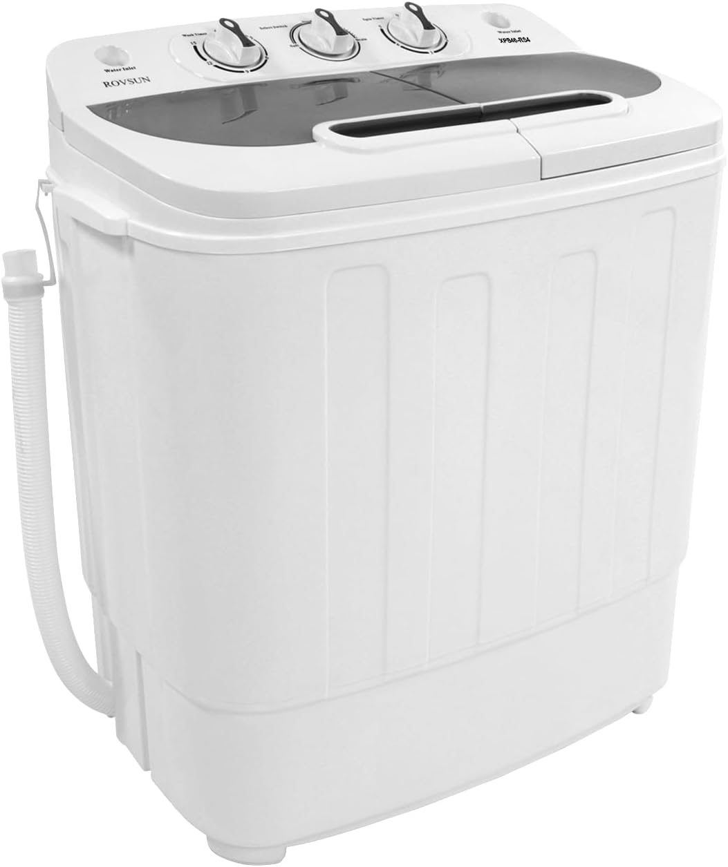 ROVSUN Portable Twin Tub Washer - 15LBS Capacity