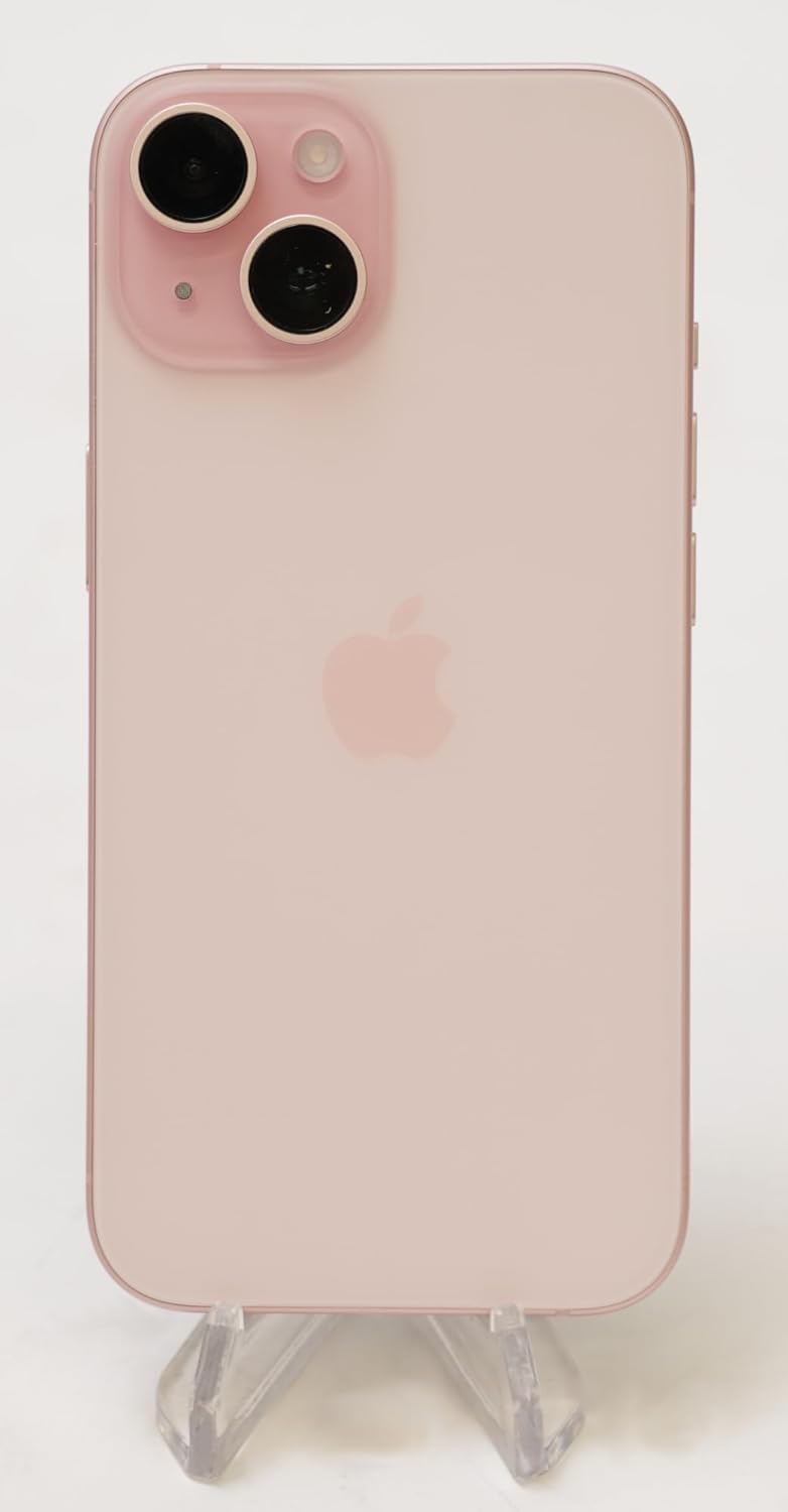 Apple iPhone 15 Unlocked 256GB Pink - Premium Renewed Device