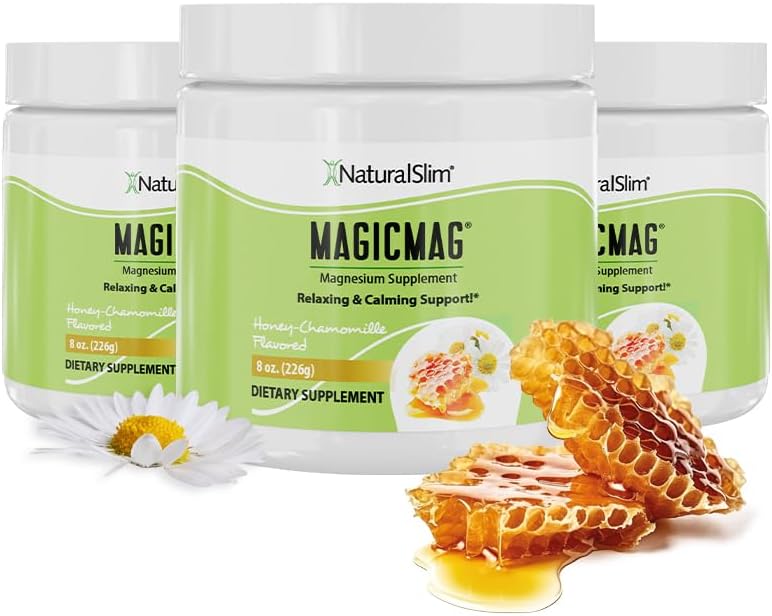 NaturalSlim MagicMag Magnesium Citrate Powder for Stress Relief