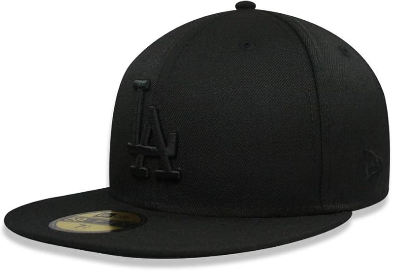 New Era MLB Black on Black 59FIFTY Fitted Cap for Style Lovers