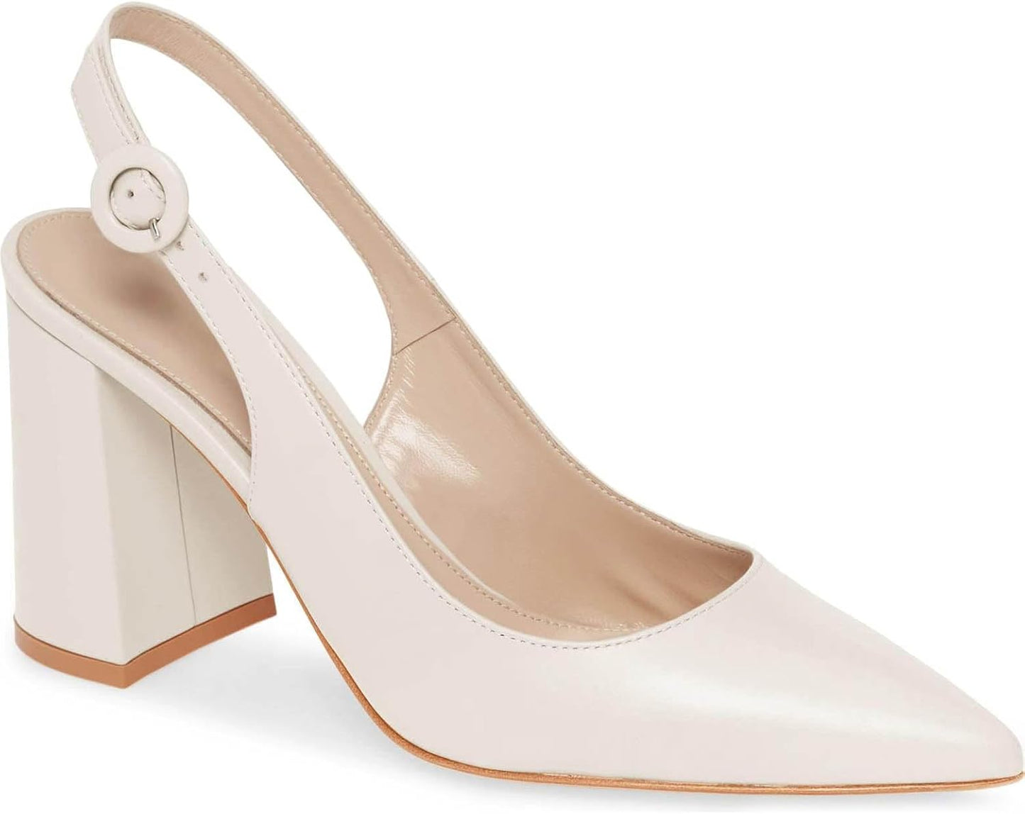 Women's Pointed Toe Block Heel Pumps for Work and Party Wear