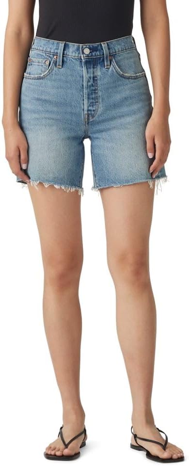 Levi's Women's 501 Mid Thigh Shorts for Effortless Summer Style