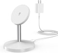 Magnetic Wireless MagSafe Charger iPhone Stand - Fast 15W Charging