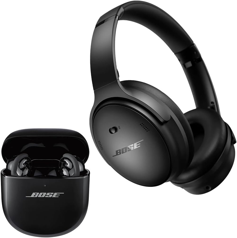 Bose QuietComfort Headphones + Wireless Earbuds
