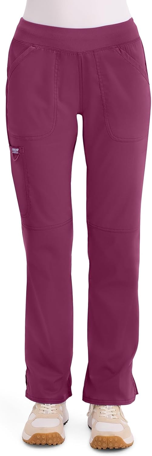 Cherokee Women Scrub Pant with 4 Pockets and Stretch Fabric